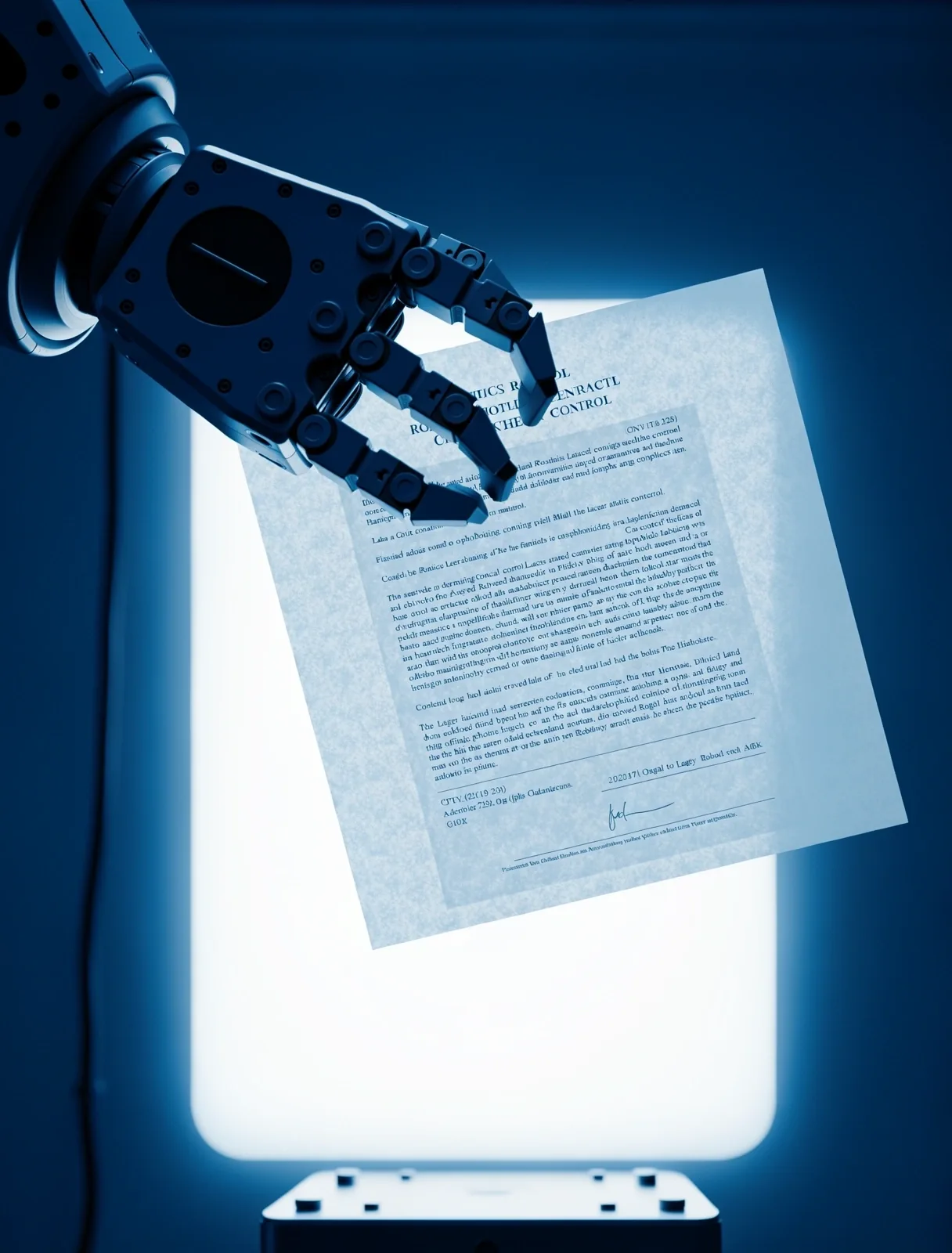 High-precision robotic hardware detail