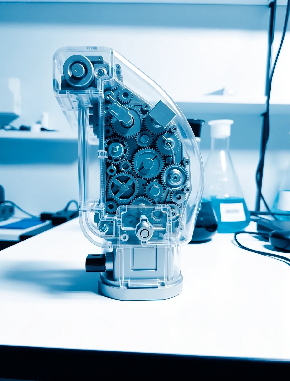High-precision robotic hardware detail